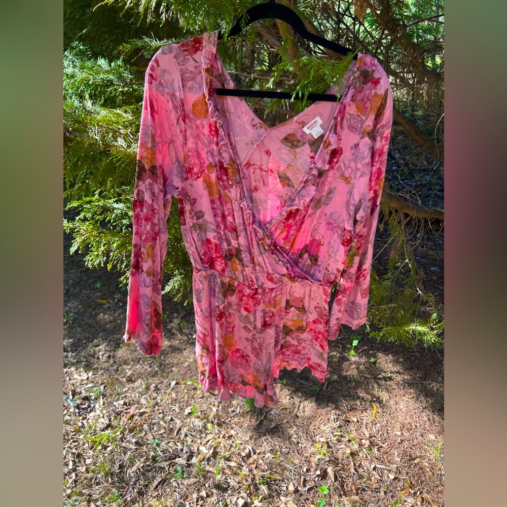 Large Mossimo Floral Romper